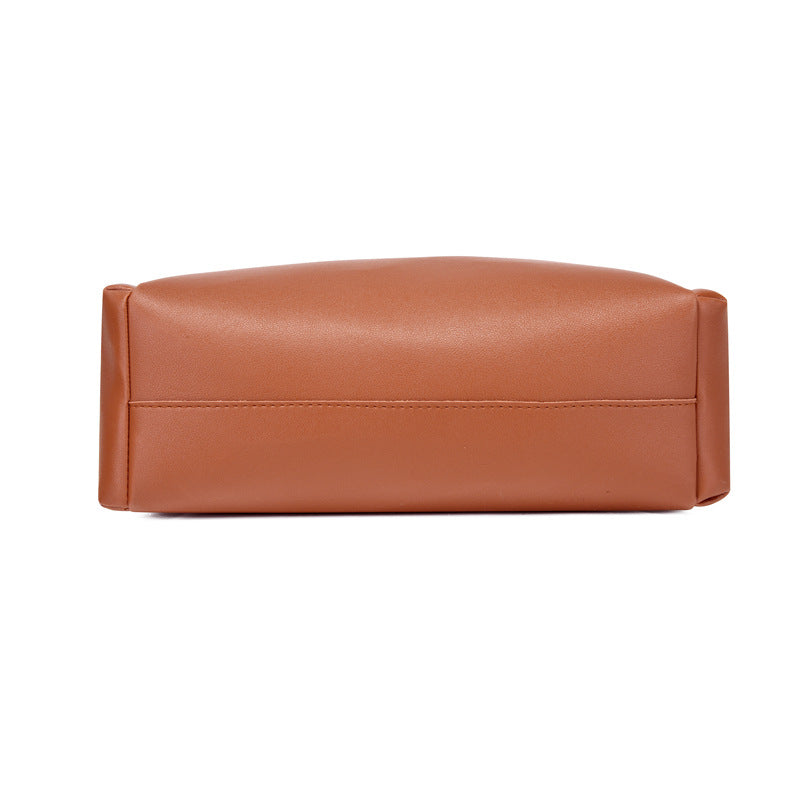 Wholesale PU Simple Four Piece Set Mother Bag